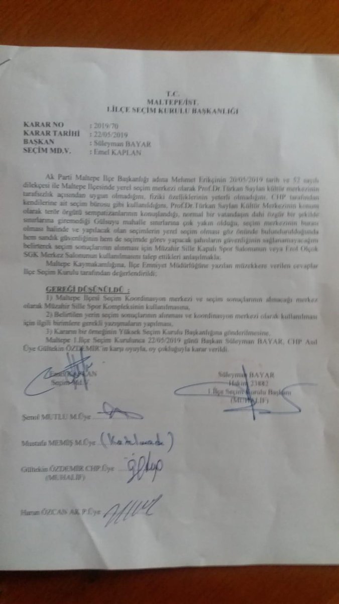 Maltepe'de İlçe Seçim Kurulu noktasına 'terör' müdahalesi
