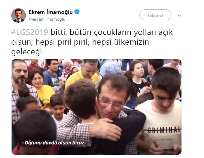 VİDEO | İmamoğlu&#39;ndan gönderme: &#39;Oğlunu dövdü&#39;