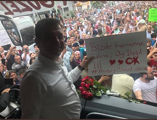 Karadeniz&#039;de tarihi &#039;İmamoğlu&#039; kalabalığı