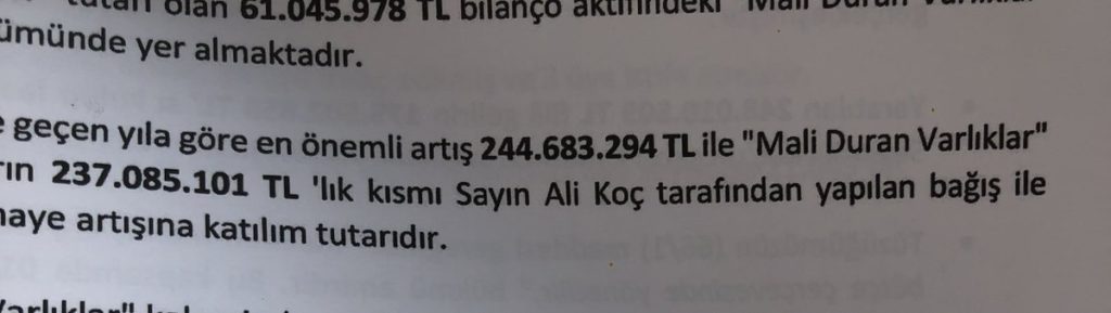 Ali Koç&#039;un Fenerbahçe&#039;ye ne kadar para hibe ettiği ortaya çıktı