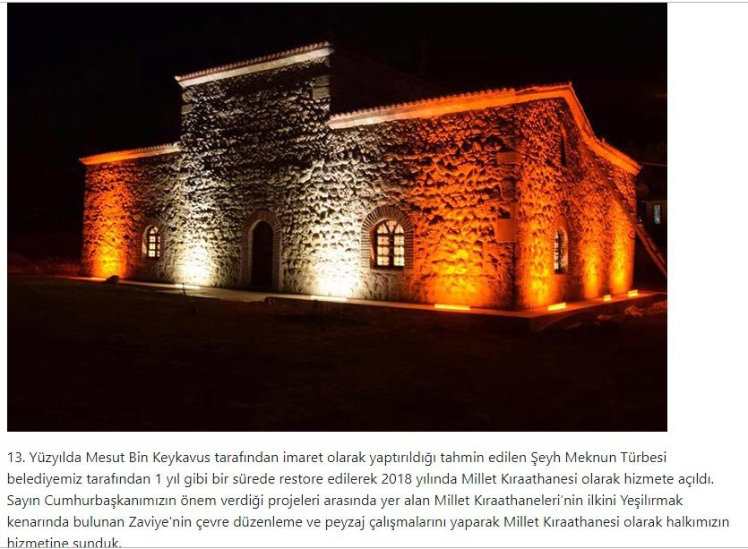 Kıraatınız batsın: 300 yıllık türbeyi &#039;millet kıraathanesi&#039; yaptılar