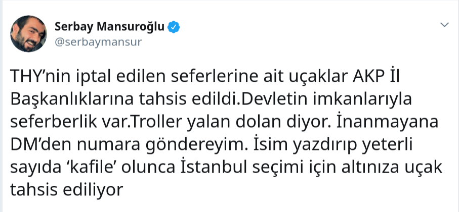 THY hakkında flaş iddia: İptal edilen uçaklar AKP il başkanlarına tahsis ediliyor