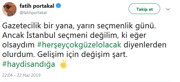 Fatih Portakal, İstanbul seçmeni olsa oyunu kime vereceğini açıkladı