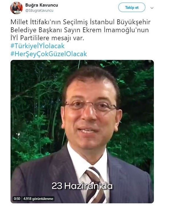 Ekrem İmamoğlu&#039;ndan İYİ Partililere kritik çağrı!