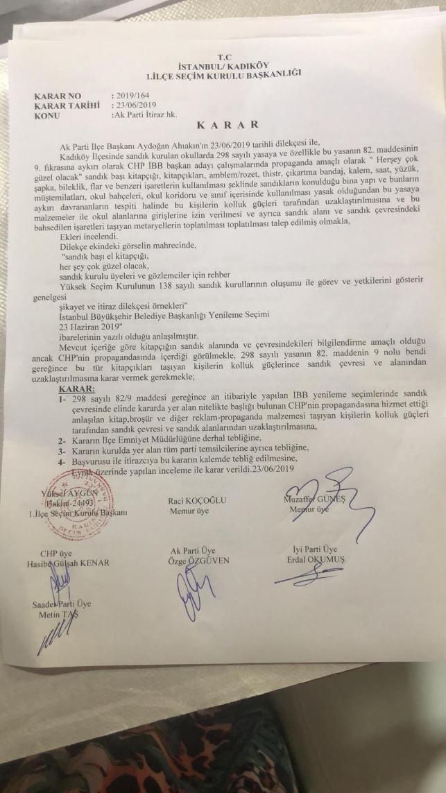 CHP’nin kitapçığına &#039;Her şey çok güzel olacak&#039; uzaklaştırması