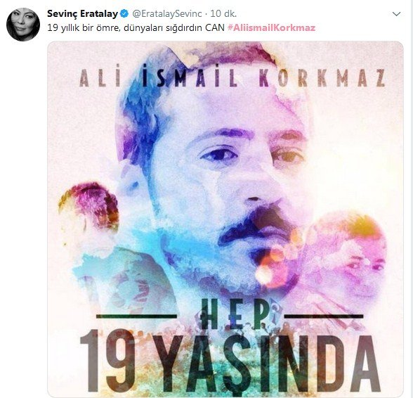 Sanatçılar ve aydınlar Ali İsmail&#039;i unutmadı