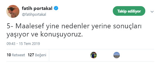 Fatih Portakal&#39;dan 15 Temmuz paylaşımı: Umarım akıllanmışsınızdır