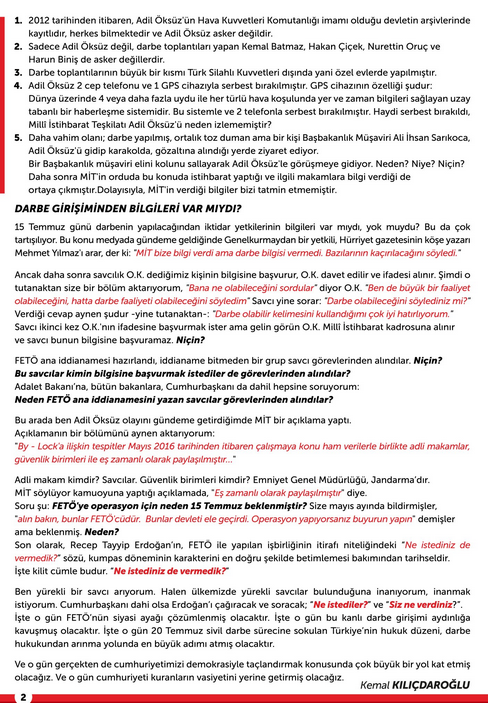 Kılıçdaroğlu: Yürekli bir savcı arıyorum, Erdoğan&#039;ı bile çağıracak ve soracak...