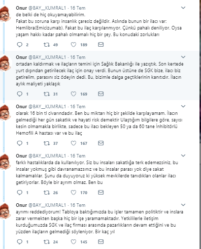Sağlığına kavuşmak isteyen genç:  Bu yüzden eğitim hayatımdan eksik kalıyorum