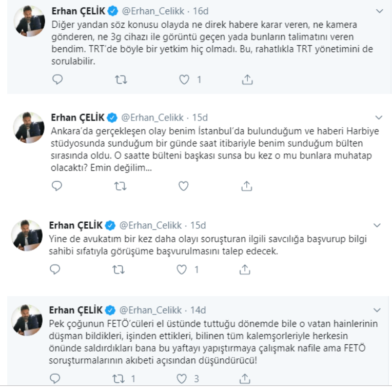 TRT&#39;ye operasyon haberlerinde adı geçen sunucu Erdoğan&#39;dan yardım istedi