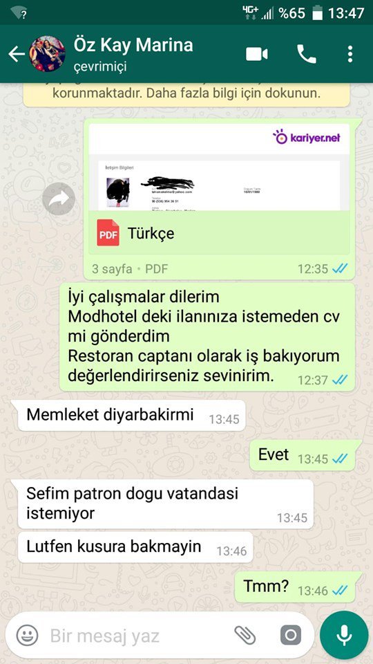 Irkçılık had safhada: Otel çalışanı olmak için &quot;Doğulu olmama şartı&quot;