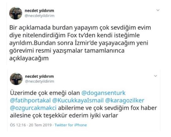 Fox Tv&#39;de deprem! Peş peşe istifalar geldi