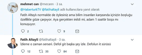 Fatih Altaylı köpürdü: Boş kafalı it kopuklar!