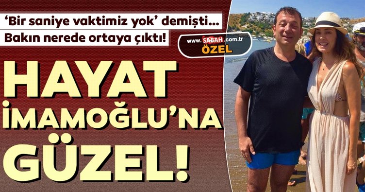 Yandaş Sabah&#039;ın habercilik anlayışı: İmamoğlu&#039;nun tatiline taktılar