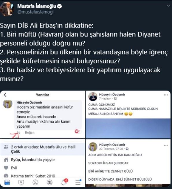 İmamdan skandal sözler: Mustafa&#39;yı nikahıma alır karım yaparım