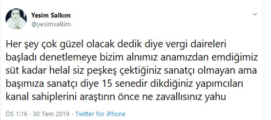 &#039;Her şey çok güzel olacak&#039; diyen Yeşim Salkım&#039;a &#039;denetim&#039; şoku