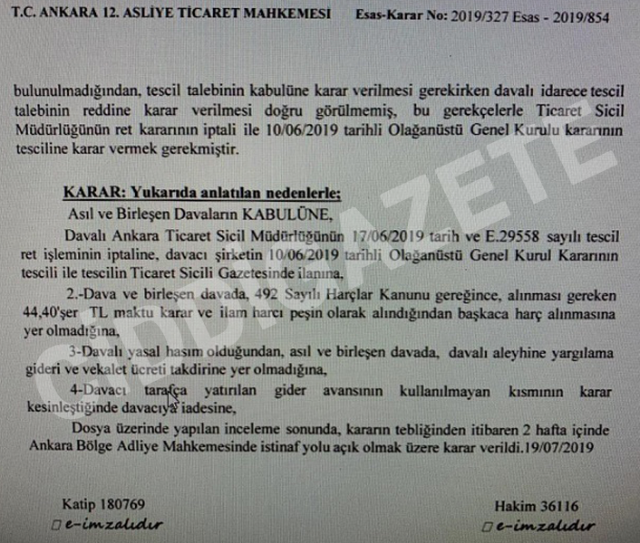 Mahkemeden Yavaş&#039;ı sevindiren haber