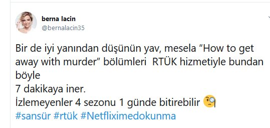 Berna Laçin&#039;den güldüren tepki