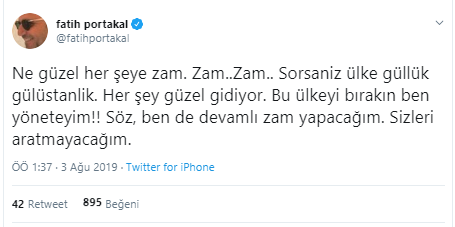 Fatih Portakal: Bırakın bu ülkeyi ben yöneteyim