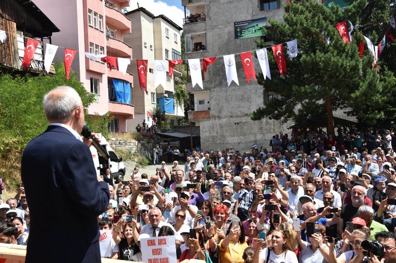 Kılıçdaroğlu&#039;nun Şavşat ziyaretinden kareler