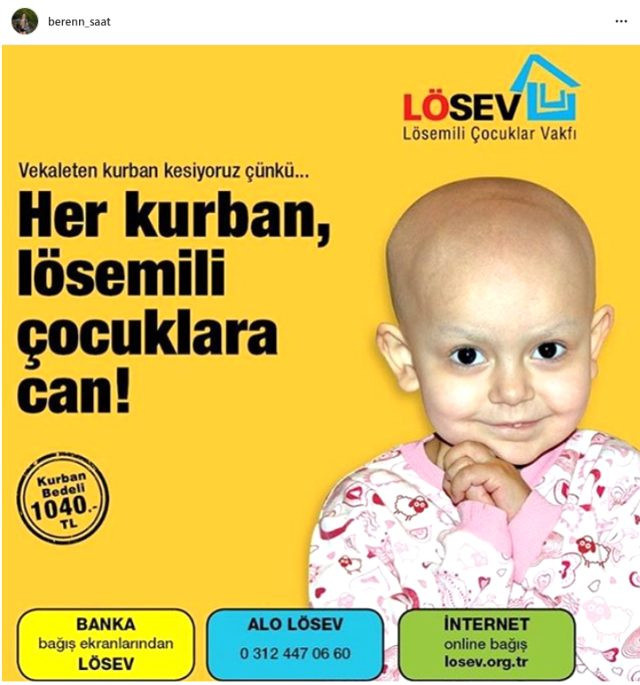 Beren Saat&#039;in kurban paylaşımına çıldırtan yorum