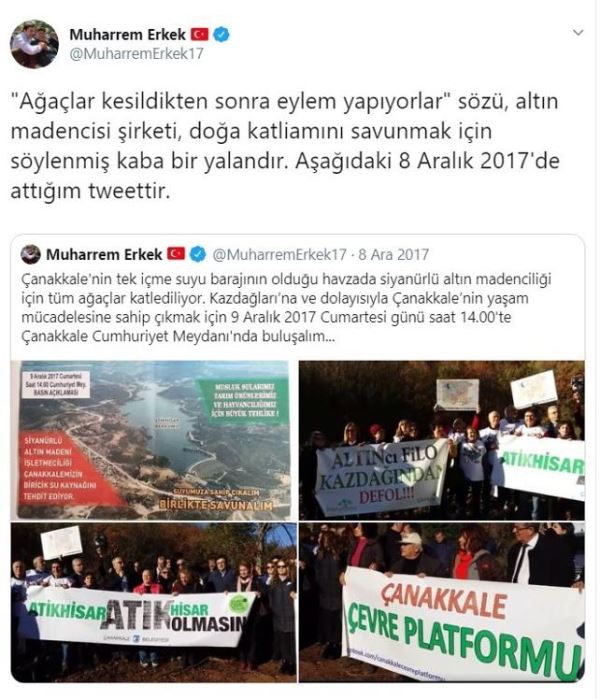 Kazdağları&#039;na saldırı vatana saldırıdır: AKP&#039;li vekil böyle savundu