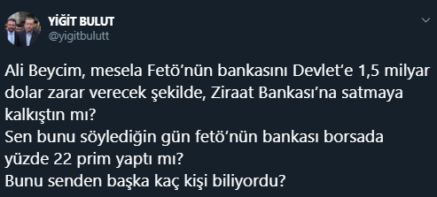 Saray&#039;dan Babacan&#039;a düello daveti!