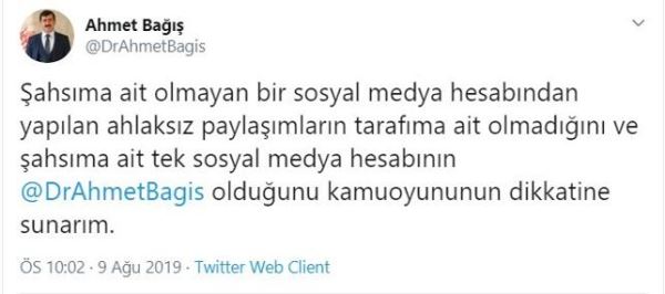 &#039;AK Troll&#039;den açıklama geldi: Hesap bana ait değil