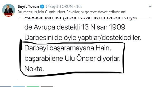 Şeriatçı tetikçi yine kudurdu: Atatürk&#039;ü hedef aldı, hakaret etti!