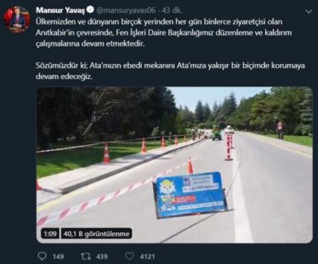 Mansur Yavaş&#039;tan dikkat çeken &#039;Anıtkabir&#039; talimatı