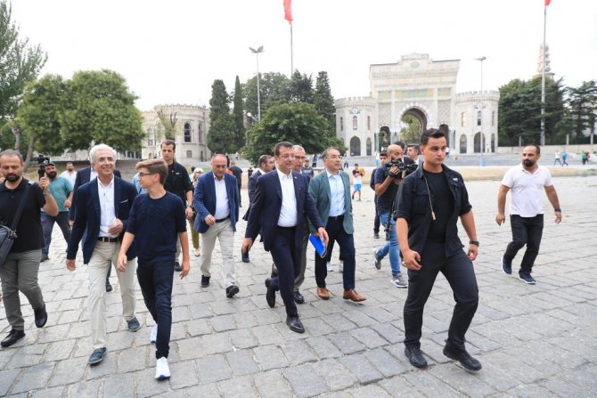 İmamoğlu&#039;ndan &#039;Beyazıt&#039; talimatı