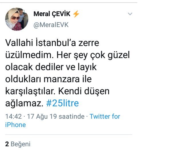 AKP&#039;li müdür yardımcısı: Vallahi İstanbul&#039;a zerre üzülmedim