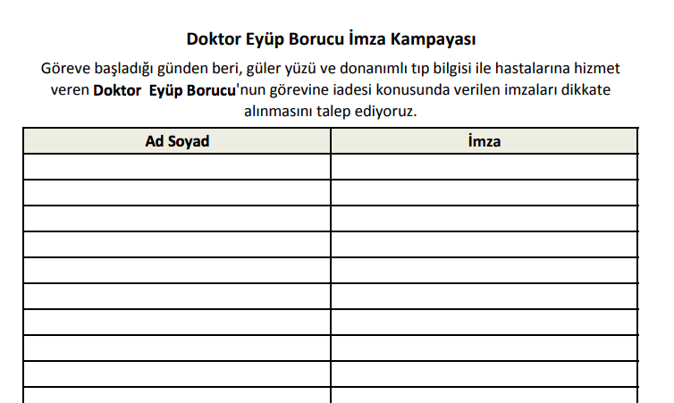 Kadıköy, hukuksuzca işlerine son verilen hekimlere sahip çıkıyor: Doktorumuzu istiyoruz!