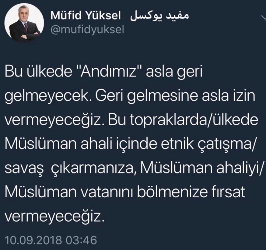 &#039;Andımı bölücülüktür&#039; diyen yandaş yazar: Türkiye&#039;yi Araplaştıracağız