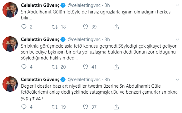 AKP&#039;li vekil bombayı patlattı! &#039;Adalet Bakanı FETÖ&#039;cülerle uzlaşmamı istedi&#039;