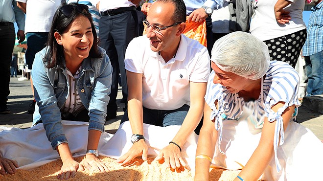 Tarhana Kazanları Urla’da Kaynadı