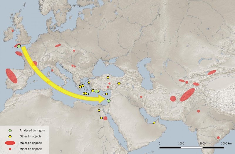 Türkiye’de Bronz Çağ’da Kullanılan Kalayın Kökeni Çözülüyor