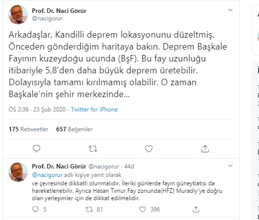 Prof. Naci Görür&#039;den korkutan deprem uyarısı