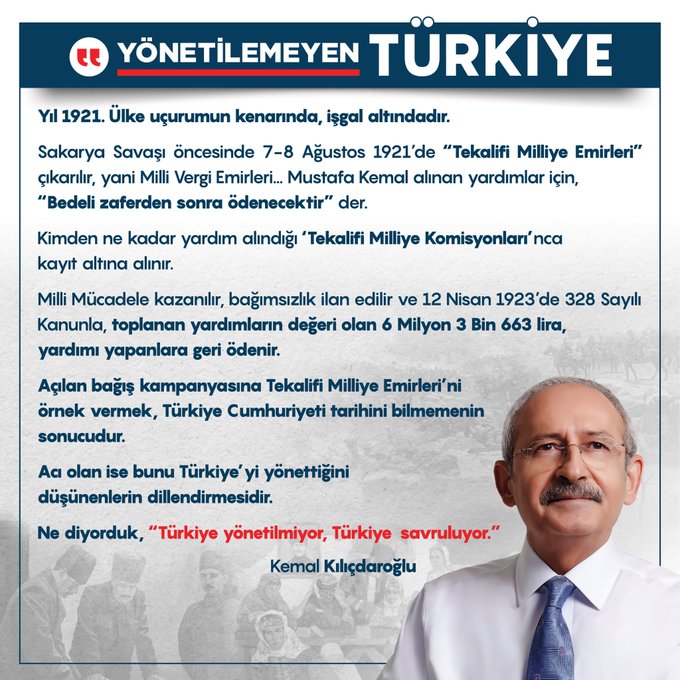Erdoğan&#039;a Türkiye Cumhuriyeti tarihini bilmiyor