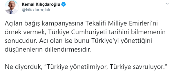 Erdoğan&#039;a Türkiye Cumhuriyeti tarihini bilmiyor