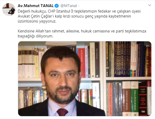 CHP'yi kahreden ölüm
