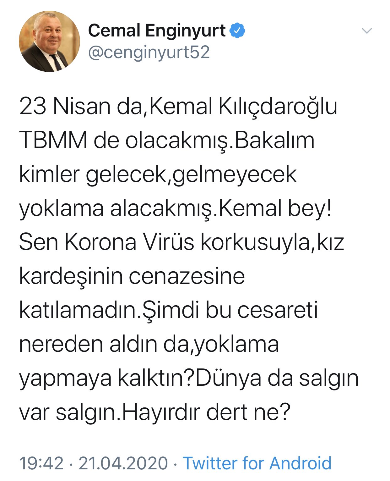 Enginyurt&#039;tan iğrenç paylaşım