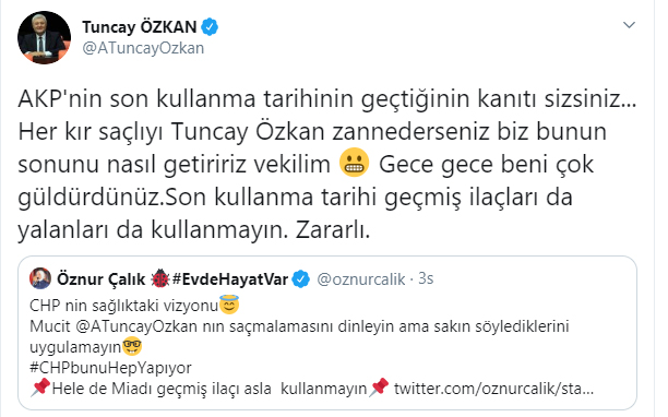 CHP&#039;li Özkan: AKP&#039;nin son kullanma tarihinin geçtiğinin kanıtı sizsiniz