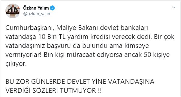 CHP&#039;li Özkan Yalım&#039;dan çok konuşulacak iddia