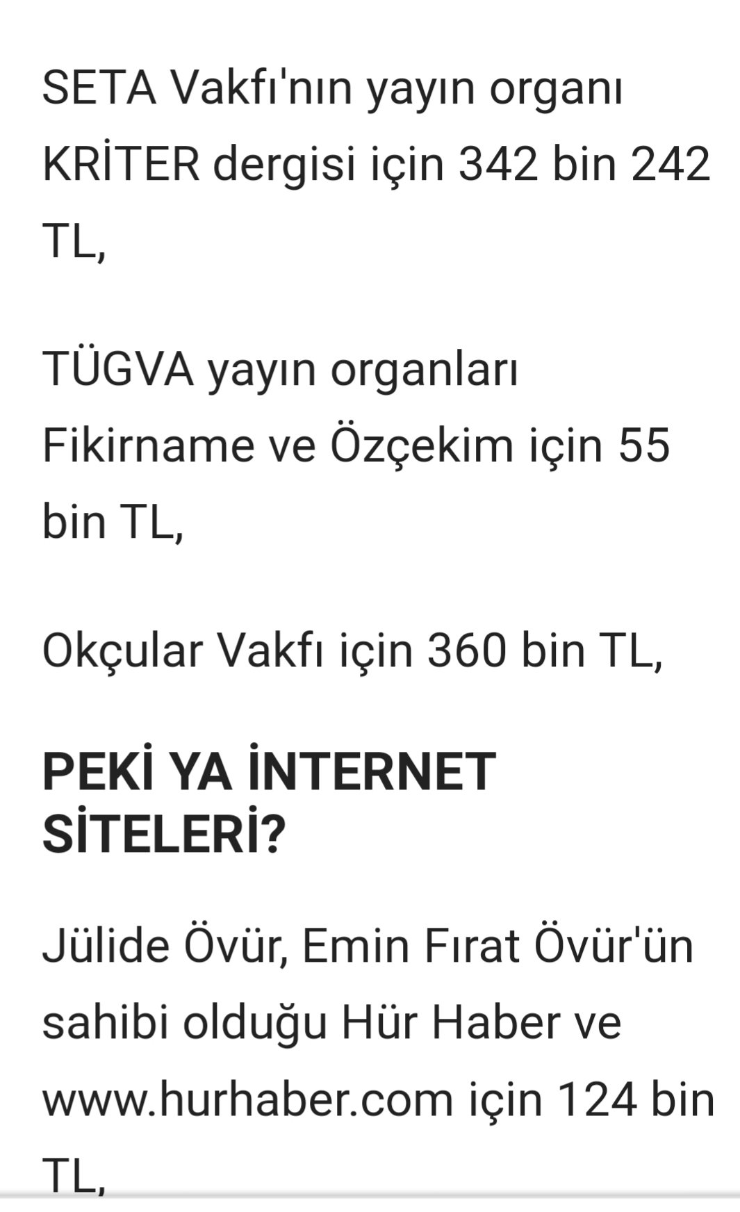 Adnan Bulut: Kıyamet koparan yandaşlar bu rakamlara baksın