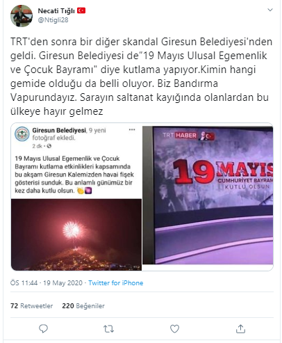 TRT&#039;den sonra bir skandal da AKP&#039;li belediyeden