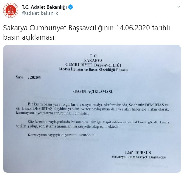 Başak Demirtaş&#039;a çirkin saldırıda bulunan kişi hakkında gözaltı kararı!