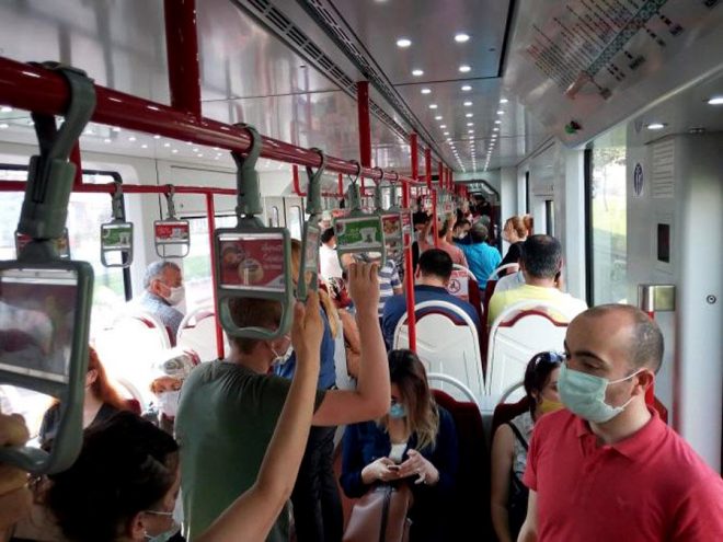 AKP&#039;li Belediye &#039;önlem aldık&#039; dedi: Yurttaş balık istifi seyahat etti