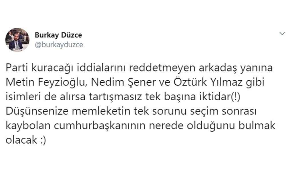 CHP’li o isimden flaş İnce Tweet’i