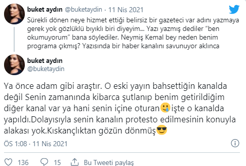 Bu sözler çok konuşulacak! Buket Aydın'dan Ahmet Hakan'a olay sözler!